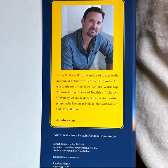 🟢 Shadow Man: A Novel by Alan Drew | Literary Fiction | Hardcover Book - Picture 5 of 8